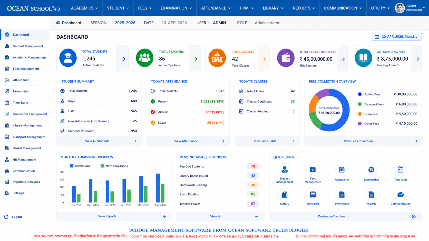I-School Dashboard